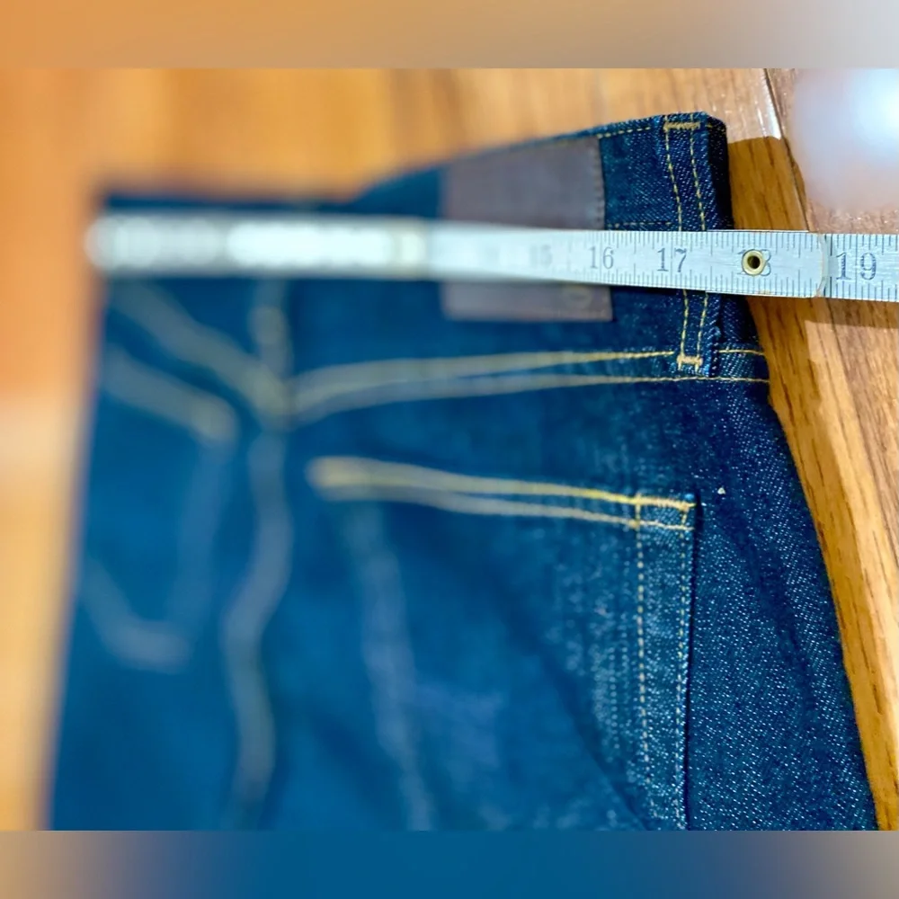 AG Adriano Goldschmied Jeans Mens 36 х 32 Blue Slim Straight Leg - Picture 14 of 17